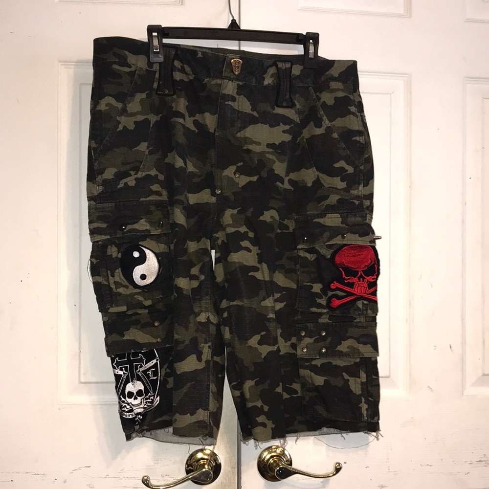 Men’s Blac Label Camo Cargo Shorts